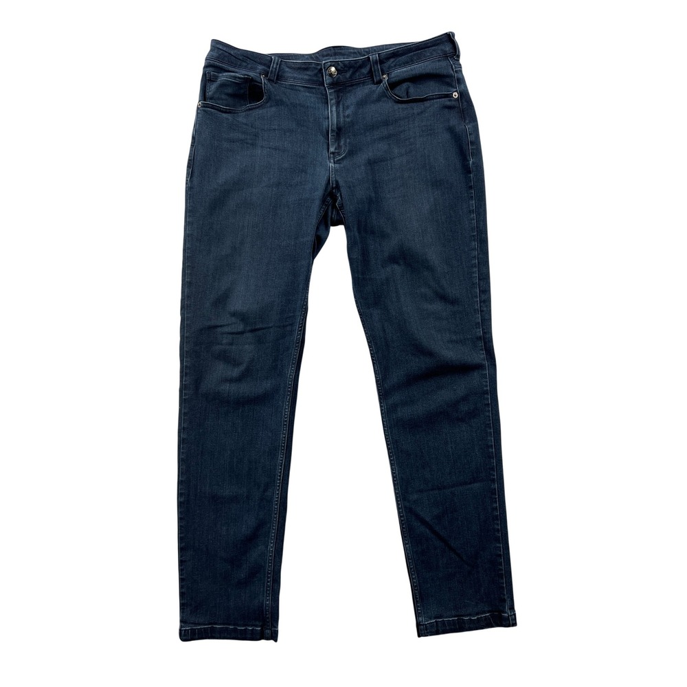 State and Liberty Straight Jeans Mens 36x32 Blue Stretch Denim Casual Athletic